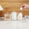 Acrylic Cotton &amp; Q-Tip Organizer Set