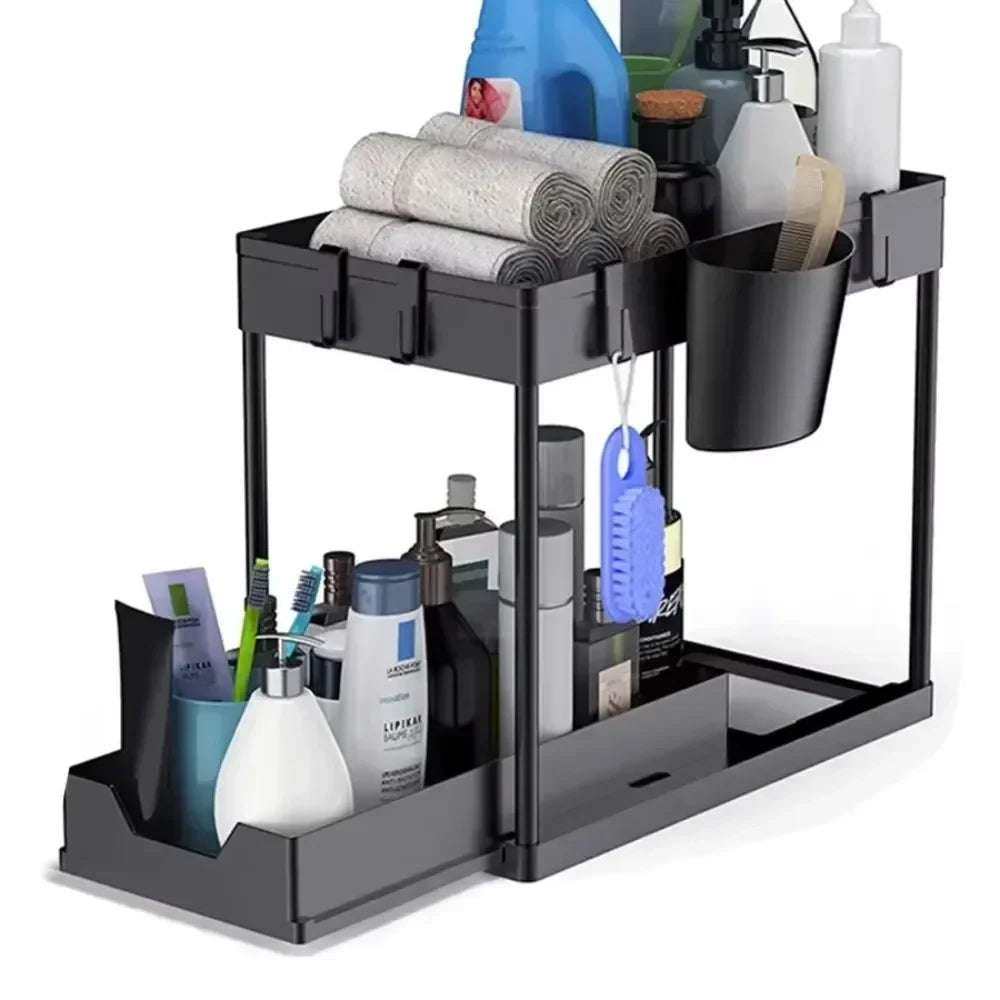 2‑Tier Under‑Sink Organizer