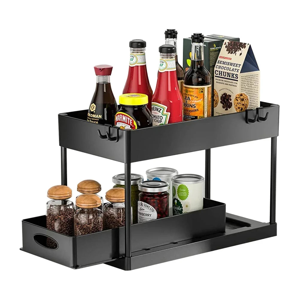2‑Tier Under‑Sink Organizer