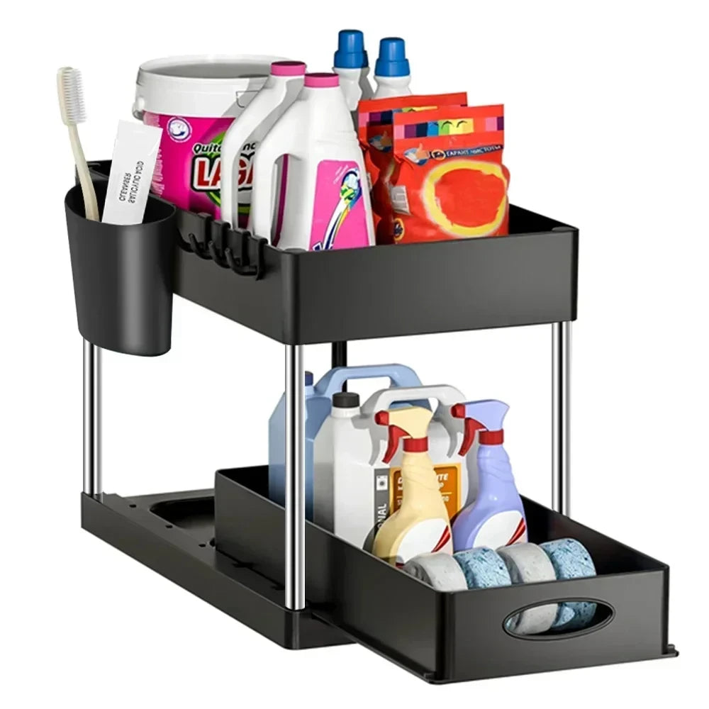 2‑Tier Under‑Sink Organizer