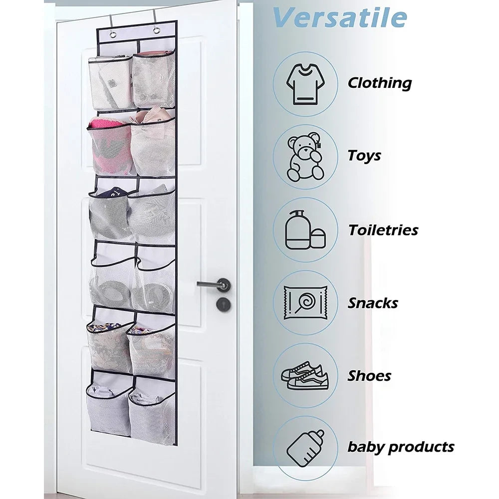 Over Door Mesh Shoe Organizer