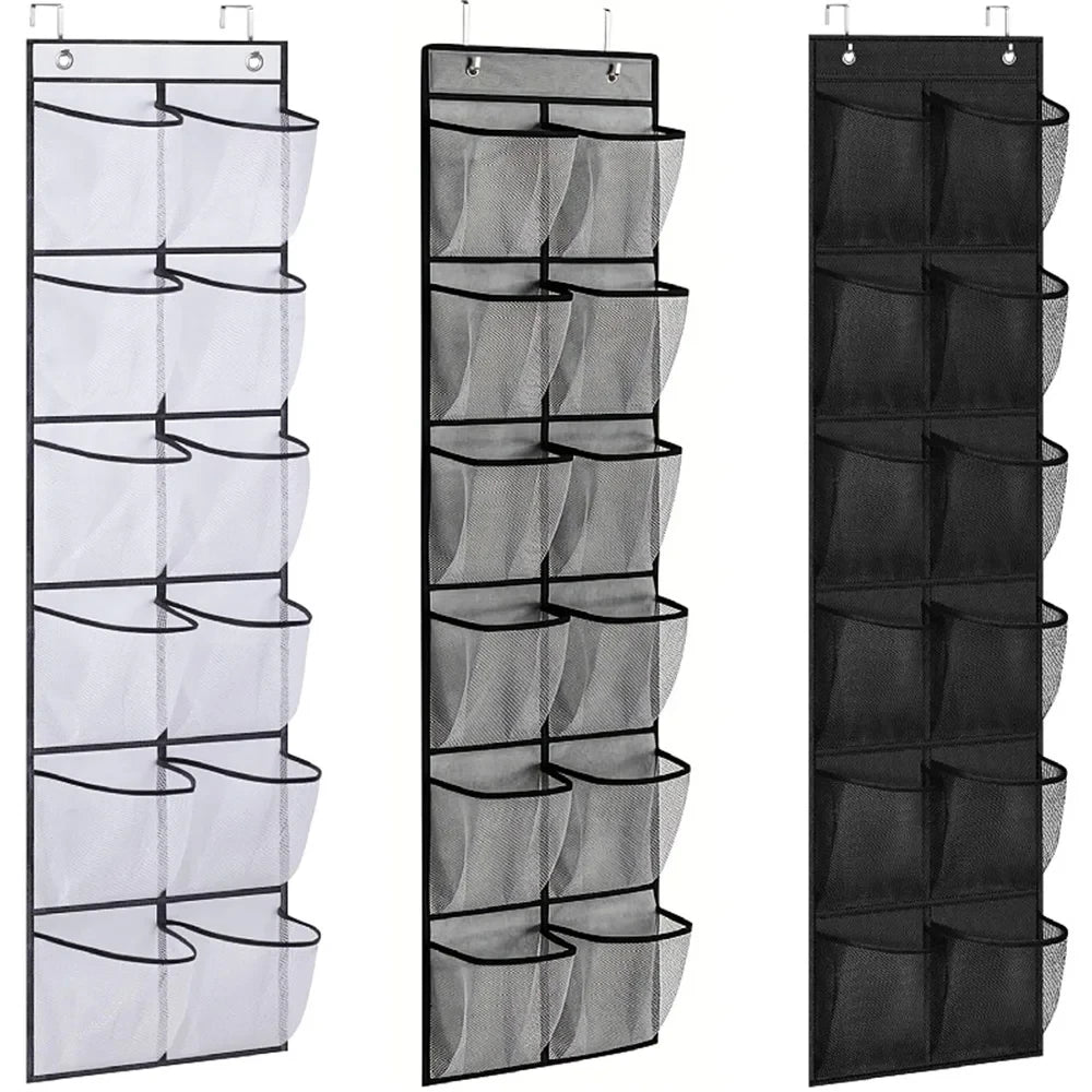 Over Door Mesh Shoe Organizer
