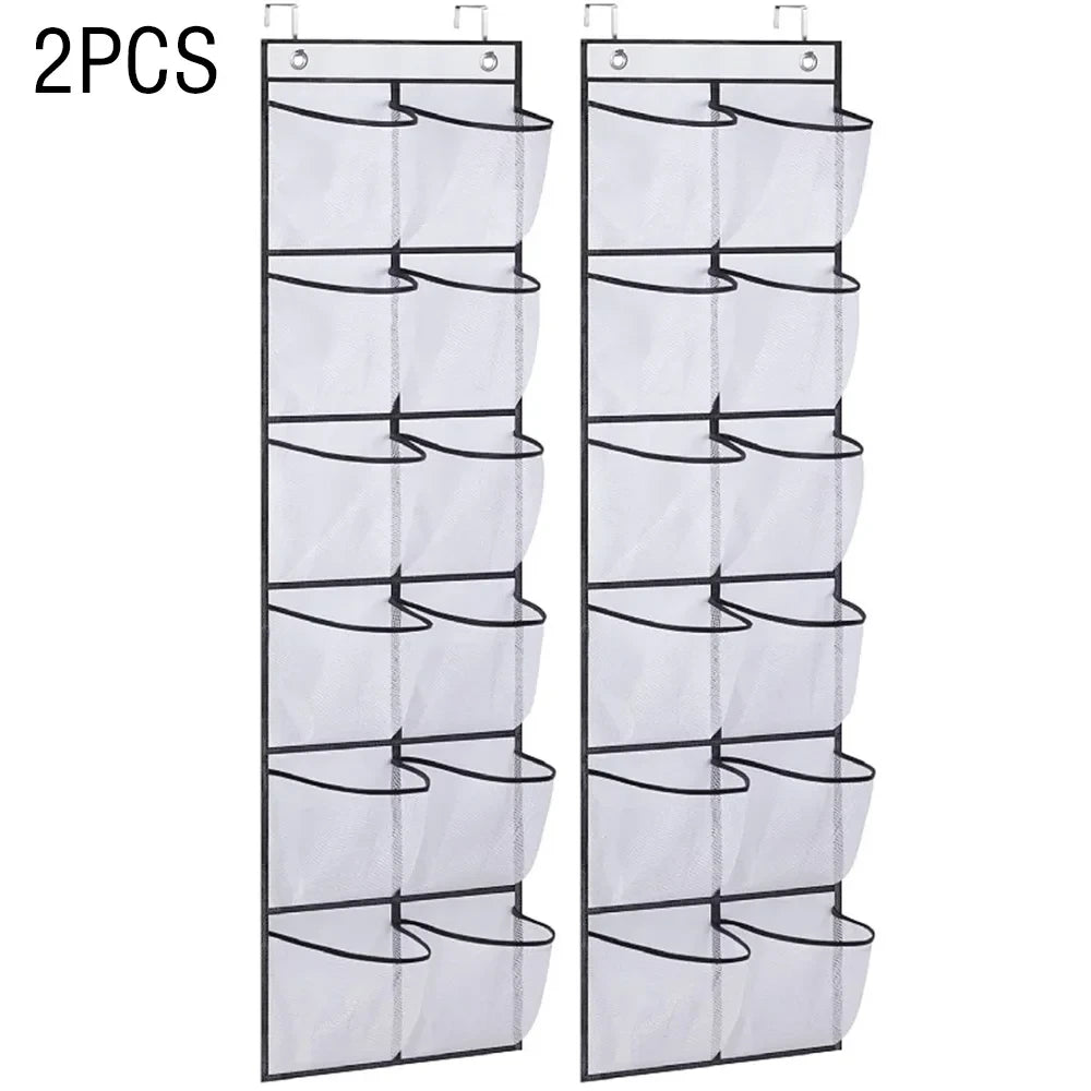 Over Door Mesh Shoe Organizer