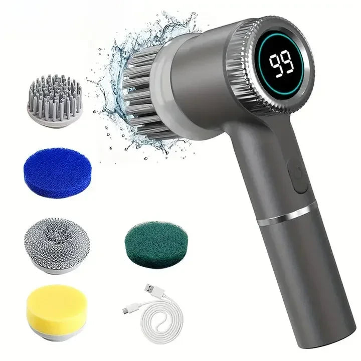 LED Power Scrub Brush