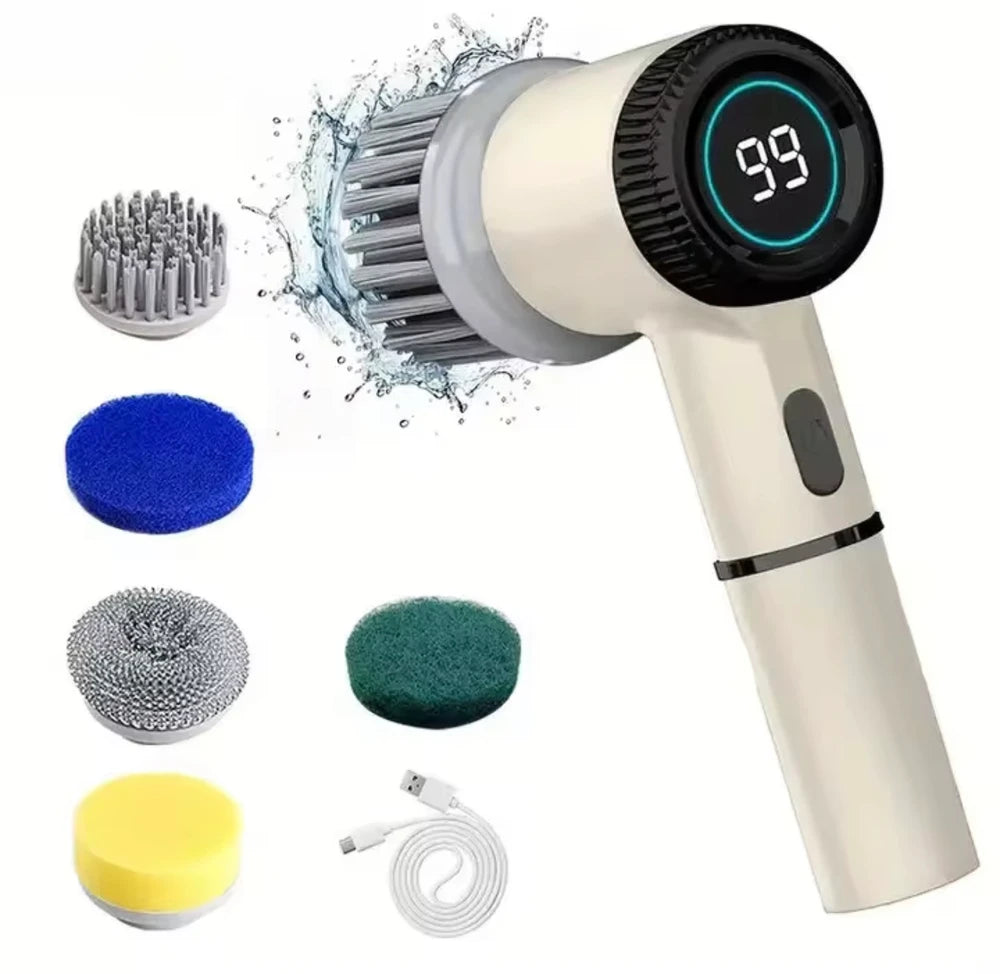 LED Power Scrub Brush