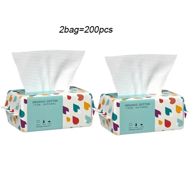 Pure Cotton Facial Wipes